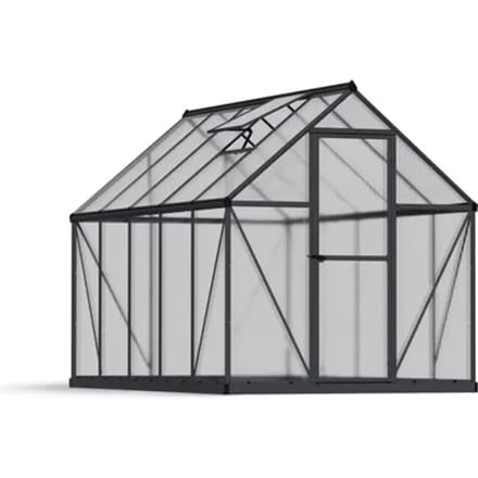 Canopia Tuinkas Mythos 6x10 - Polycarbonaat - Grijs - 185x306x208cm