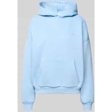 Hoodie met logoprint en kangoeroezak