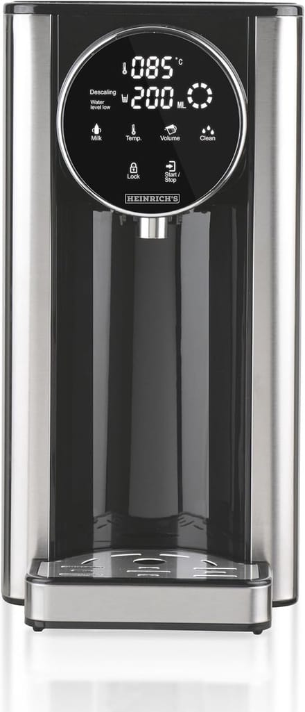 Warmwaterdispenser met temperatuurinstellingen 40-100°C voor snelle waterbereiding