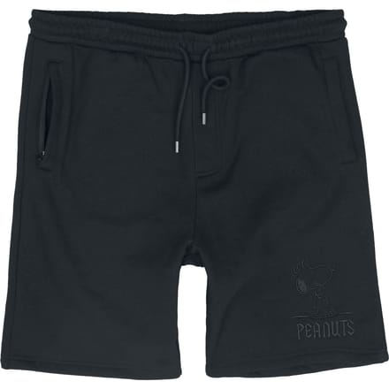 Peanuts Shorts - Snoopy - S tot 3XL - voor Mannen - zwart