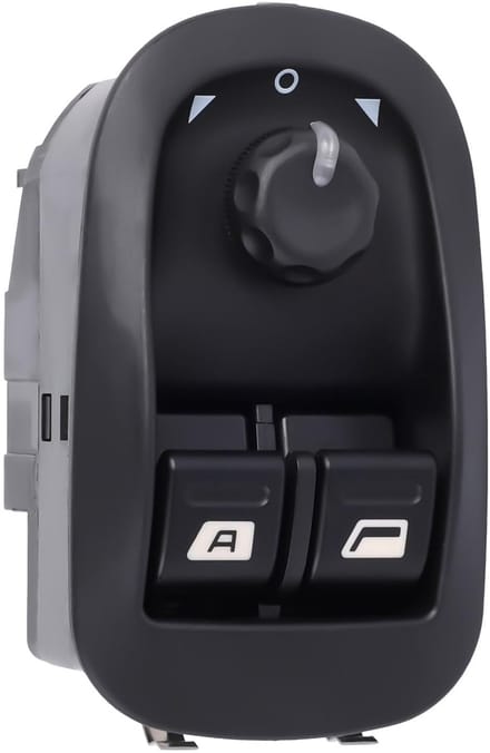 Elektrische Raamschakelaar - Raamopener Schakelaar - Auto Ramen Bediening - Directe Vervanging - 7x6x6 cm