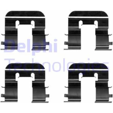 Toebehorenset, schijfremblok DELPHI LX0676