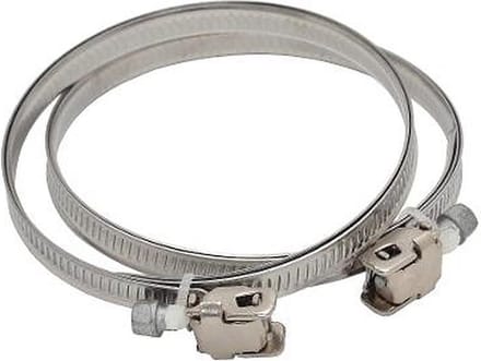 Ivc Air Slangklem, 2 stuks, maat Ø 50-165 mm | aluminium