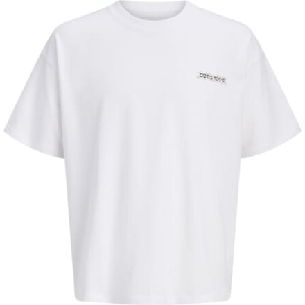 Jack & Jones T-shirt Jcoeterna Script Back Print Tee Ss 12295544 Bright White Mannen Maat - XXL