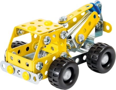 Eitech® Bouwdoos – Mini Betonmixer – 112-delig – Metalen Bouwpakket met Gereedschap – Constructiespeelgoed – Vanaf 6 Jaar