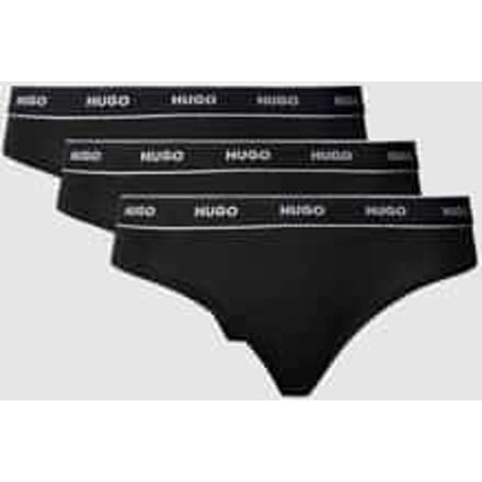 String met logo in band in een set van 3 stuks