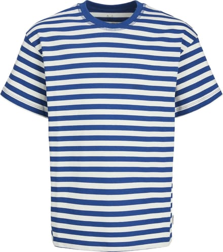 JACK&JONES - JORSANTORIN STRIPE TEE SS CREW NECK JNR - Jongens - T-shirts