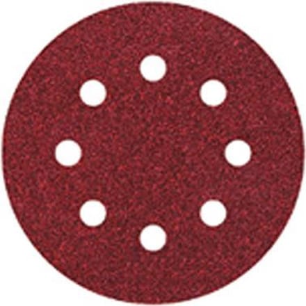 Wolfcraft 2270000 Excenterschuurpapier Met klittenband, Geperforeerd Korrelgrootte (num) 60 (Ø) 115 mm 5 stuk(s)