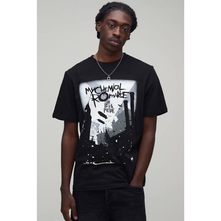 Regular My Chemical Romance Black Parade Licentie Print T-shirt | Size Medium