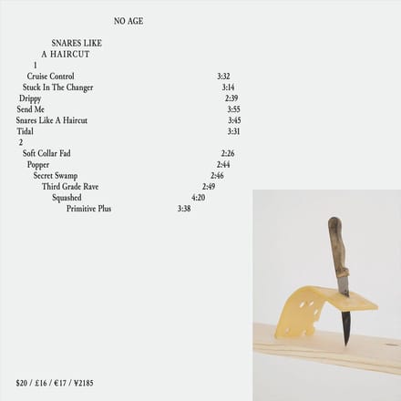 Snares Like A Haircut - No Age