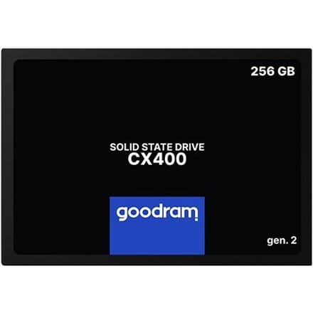 Goodram Interne SSD CX400 - 256GB - GEN.2 SATA III 2,5″ - Solid State Drive