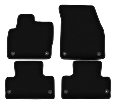 BASIC zwarte veloursmatten voor: Range Rover Evoque SUV (2011-2018)