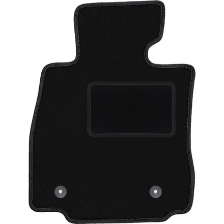 Bestuurdersmat zwart voor: Mazda 2 III hatchback (2015-)
