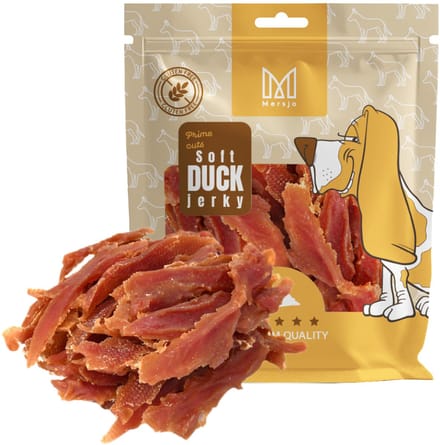 Mersjo - Serie - Hondensnack - Gedroogde Kippenborst - 500g