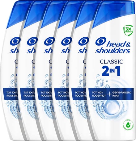 Head & Shoulders Classic 2-in-1 Anti-roos Shampoo en Conditioner - 250ml