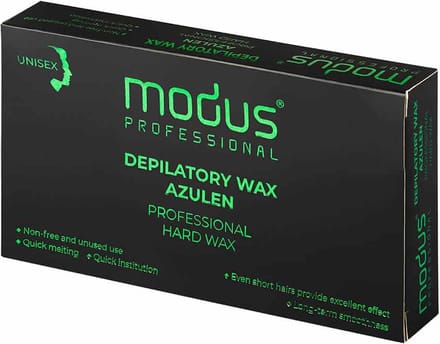 Modus Depilatory Wax Azulen - Professional Hard Wax - Ontharing Wax Azulen - Ontharingswax