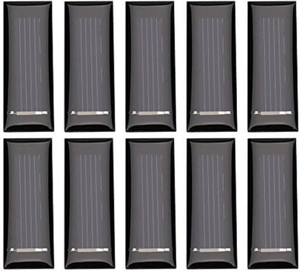 Draagbaar Mini Zonnepaneel 0,5 V 100MA - Hoog Rendement DIY Oplader Pakket van 10