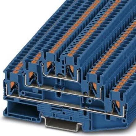 Phoenix Contact 3210509 klemmenblok 6 Blauw