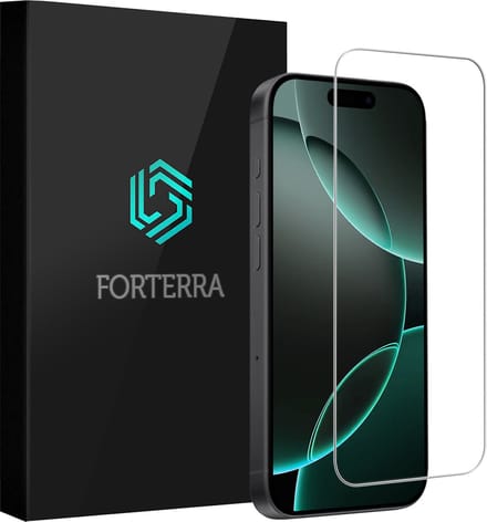 Screenprotector Geschikt voor Apple iPhone 16 Pro Max - Volledige Dekking - Beschermglas - Gehard Glas - Tempered Glass - Screen Protector