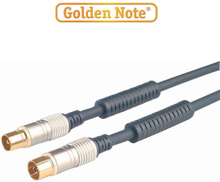Premium Ziggo geschikt antenne coax kabel 1m
