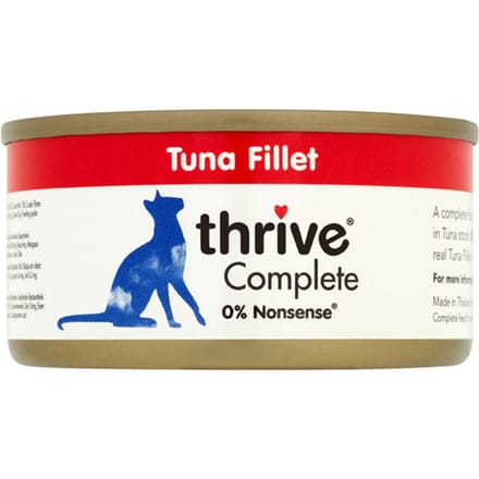 24x75g Complete Tonijn Thrive Kattenvoer