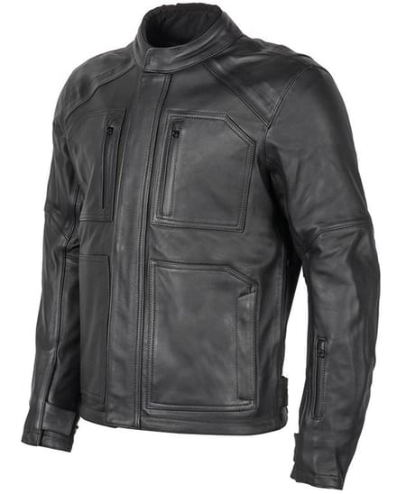 MOTOBLOUZ Motorjas DRIZZEL Mannen|4-seizoenen|Zwart M CE-gekeurd