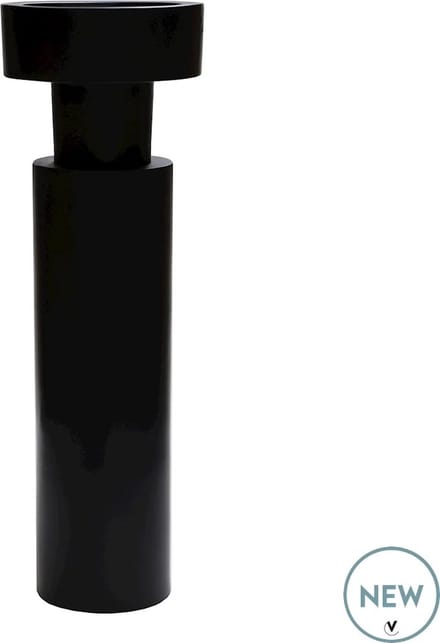 Kandelaar Chasico | Large | Zwart - Black | Ø13 x H40 cm