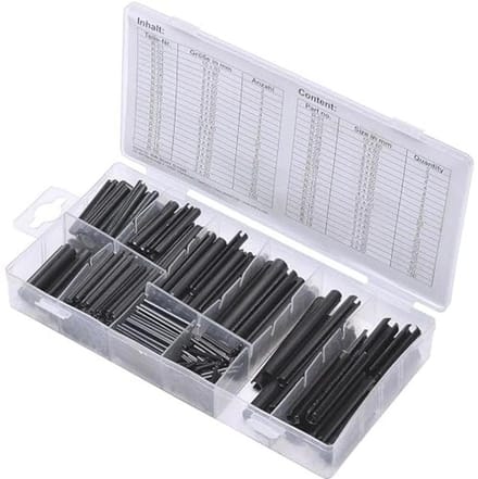 Holle Splinten en Veerpennen Assortiment - 450-delig Metrisch