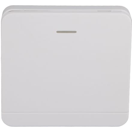 Interrupteur mural à télécommande sans fil ignifugé DC12V pour camping-cars bateaux 1 bouton white