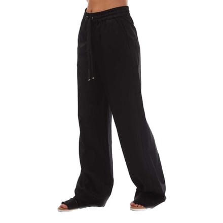 Boss Dames/Dames Relaxed Fit Broek (Zwart)