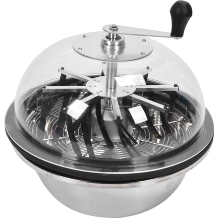 Bud Leaf Bowl Trimmer met Mes Roestvrij Staal Bowl Trimmer voor Knopen Bladeren Snoeien wit