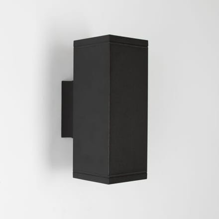 KS Verlichting Solid XL Up en Down Muurlamp Zwart