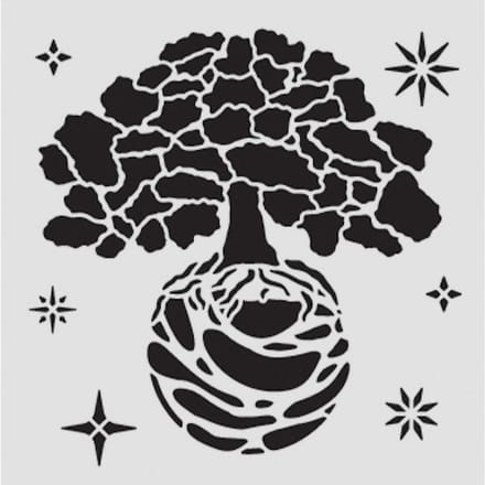 Sjabloon "A New Beginning - World Tree"
