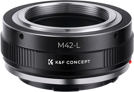 K&F Concept M42 - Leica L SL high precision adapter - M42 lens op Leica L SL Panasonic S1 camera