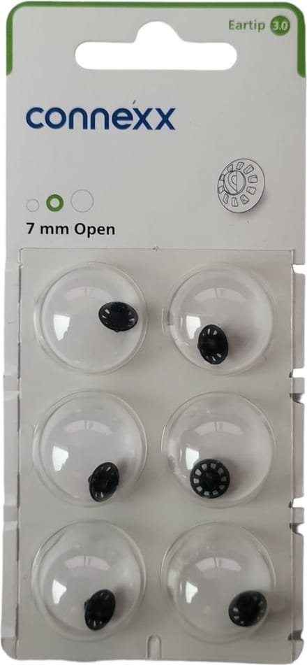 Connexx 3.0 7 mm open eartip