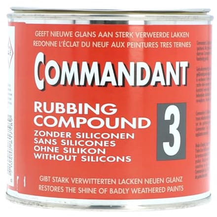 Rubbing Compound nr.3 voor het Herstellen van Verweerde Autolak