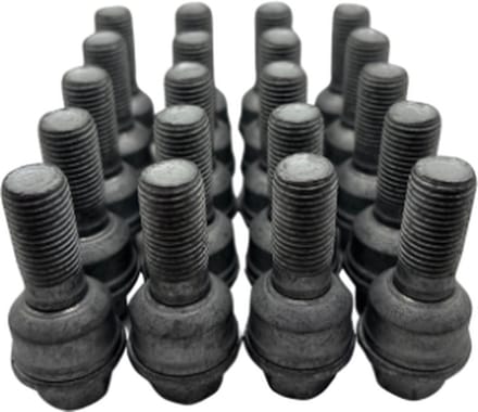 Dragonslock Bouten - Bouten Set Audi E-Tron vanaf 2020 - Verzinkt - 20 st.- M14x1,5 - Draadlengte 30mm - Hex 17