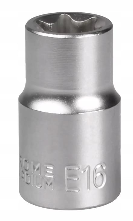 MJW E16 Torx Binnenzijde Dop 1/2" CrV Staal