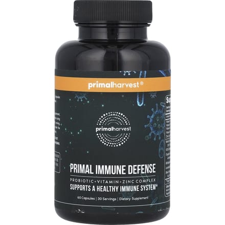 Primal Harvest, Défense immunitaire primordiale, 60 gélules