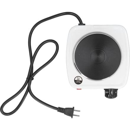 Mini Elektrisch Kookplaatje 500W Multifunctioneel Instelbare Temperatuur Klein Kookplaatje Keuken Aanrecht black