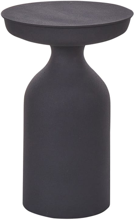 TENJO - Bijzettafel - Zwart - Metaal