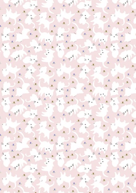 Texture Decopatch papier katten hotfoil