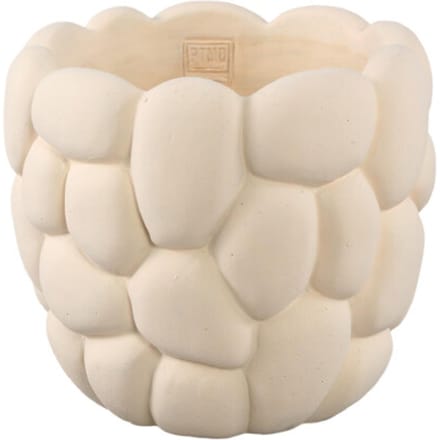 PTMD - Pot Mikay - Wit - 25x25x22cm