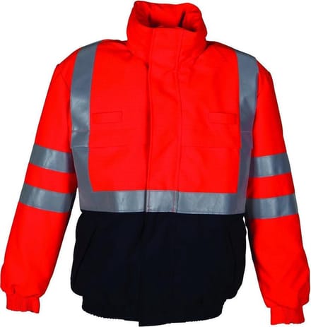 Havep 50005 Pilotjack Marine/Fluo Oranje maat S