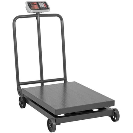Steinberg Systems Platformweegschaal - 1000 kg / 0,2 kg - 60 x 80 cm verplaatsbaar - LED 10030530