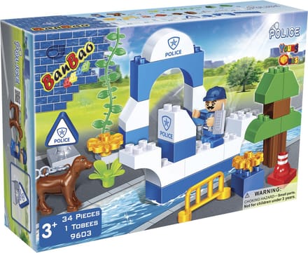 BanBao Young Ones Politie Politie boot - 9603