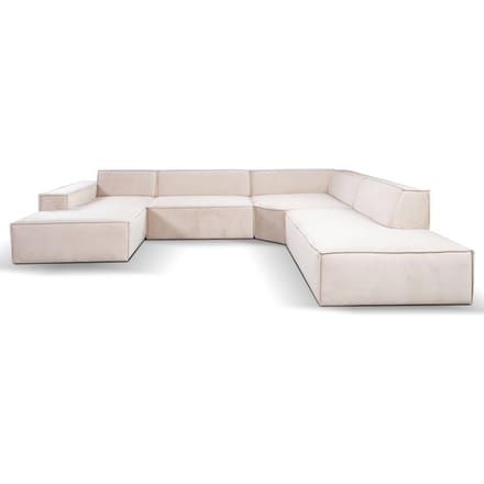 U-bank Firenze rechts velvet | NADUVI Collection