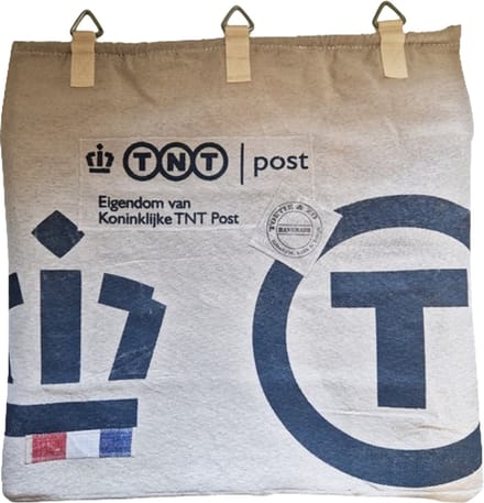 Toetie & Zo - Handgemaakte Brievenbus Postvanger PostNL - PTT Post - Postopvangzak - Opberger