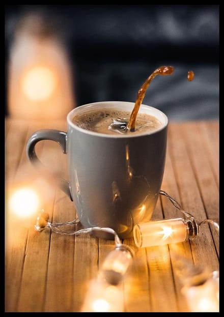 Poster Kop Koffie - 50x70cm - Koffie Poster
