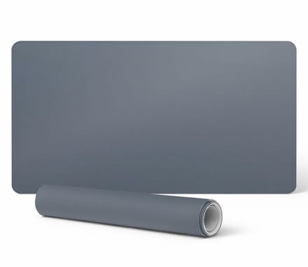 Moderne vinyl toetsenbordmat, donkerblauw, 90x45 cm